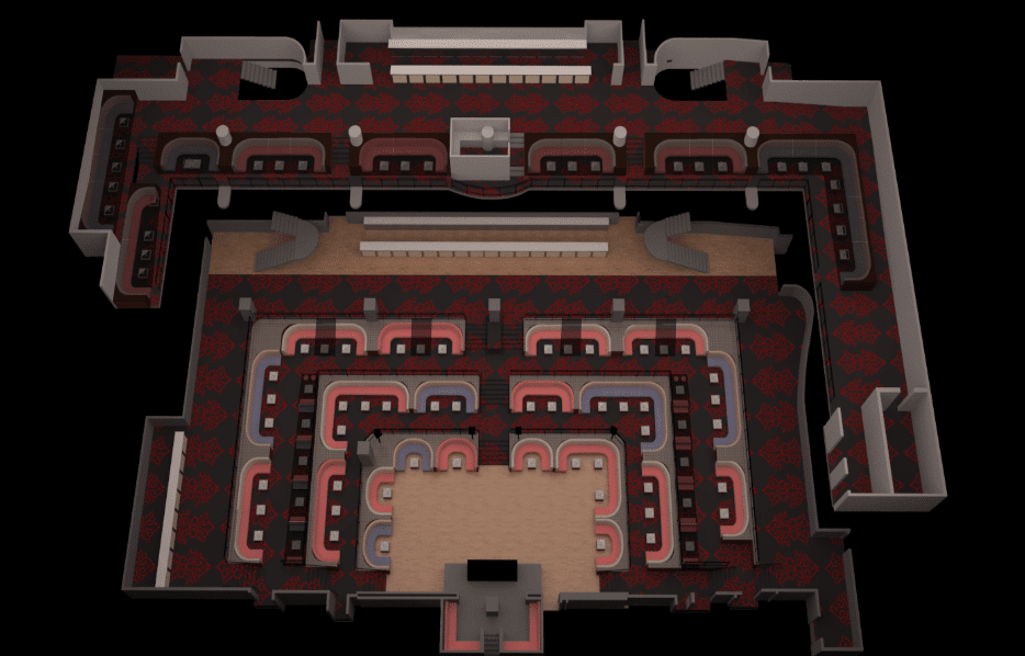 Light Nightclub floor plan