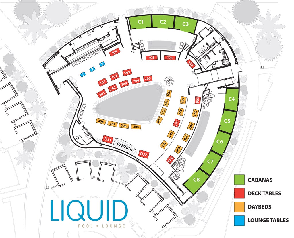 Liquid Pool floor plan