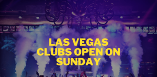 Las Vegas Clubs Open on Sunday