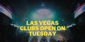 Las Vegas Clubs Open on Tuesday