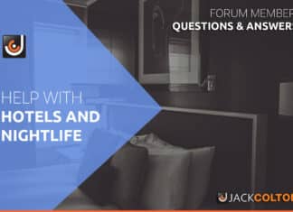 HELP WITH HOTELS AND NIGHTLIFE
