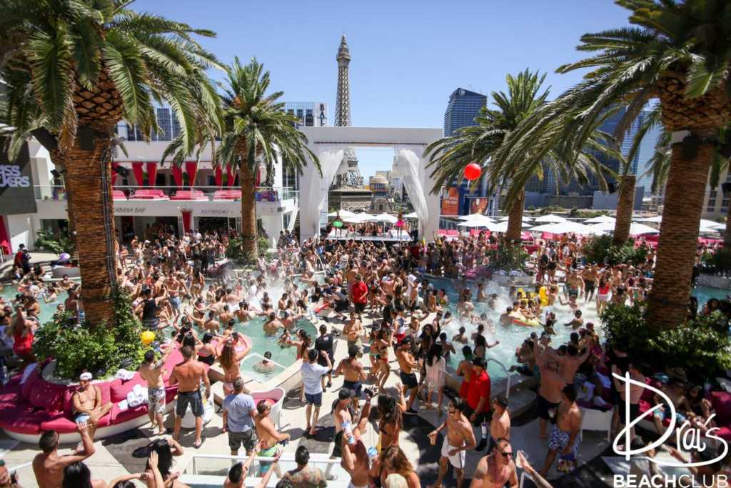 The Hottest Beach Club in Las Vegas Just Reopened — With Jungle