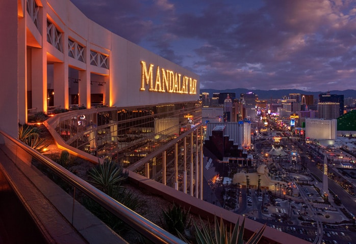 Foundation Room Las Vegas Strip view