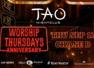 Tao Nightclub Las Vegas Worship Thursday Anniversary