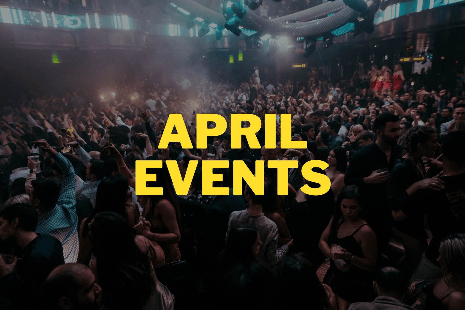 Las Vegas Club Events april