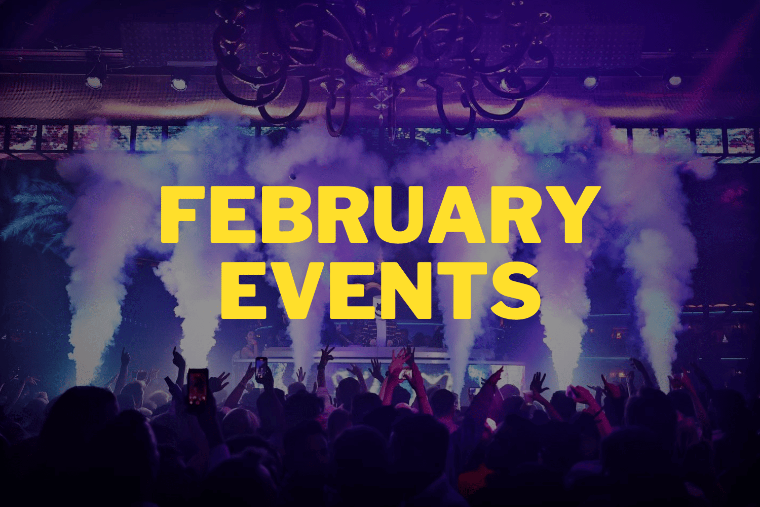 Las Vegas Club Events february