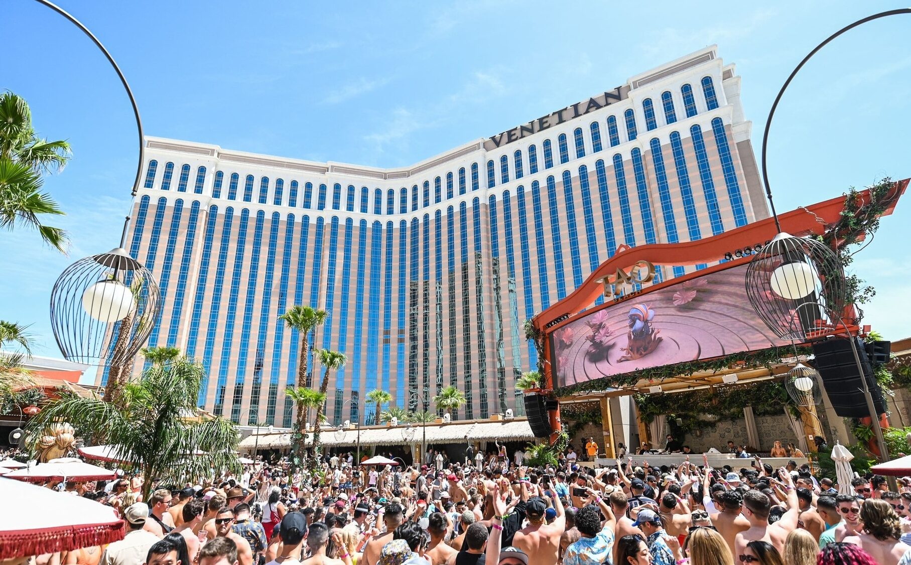 Tao Beach Dayclub Best asian club in Las Vegas