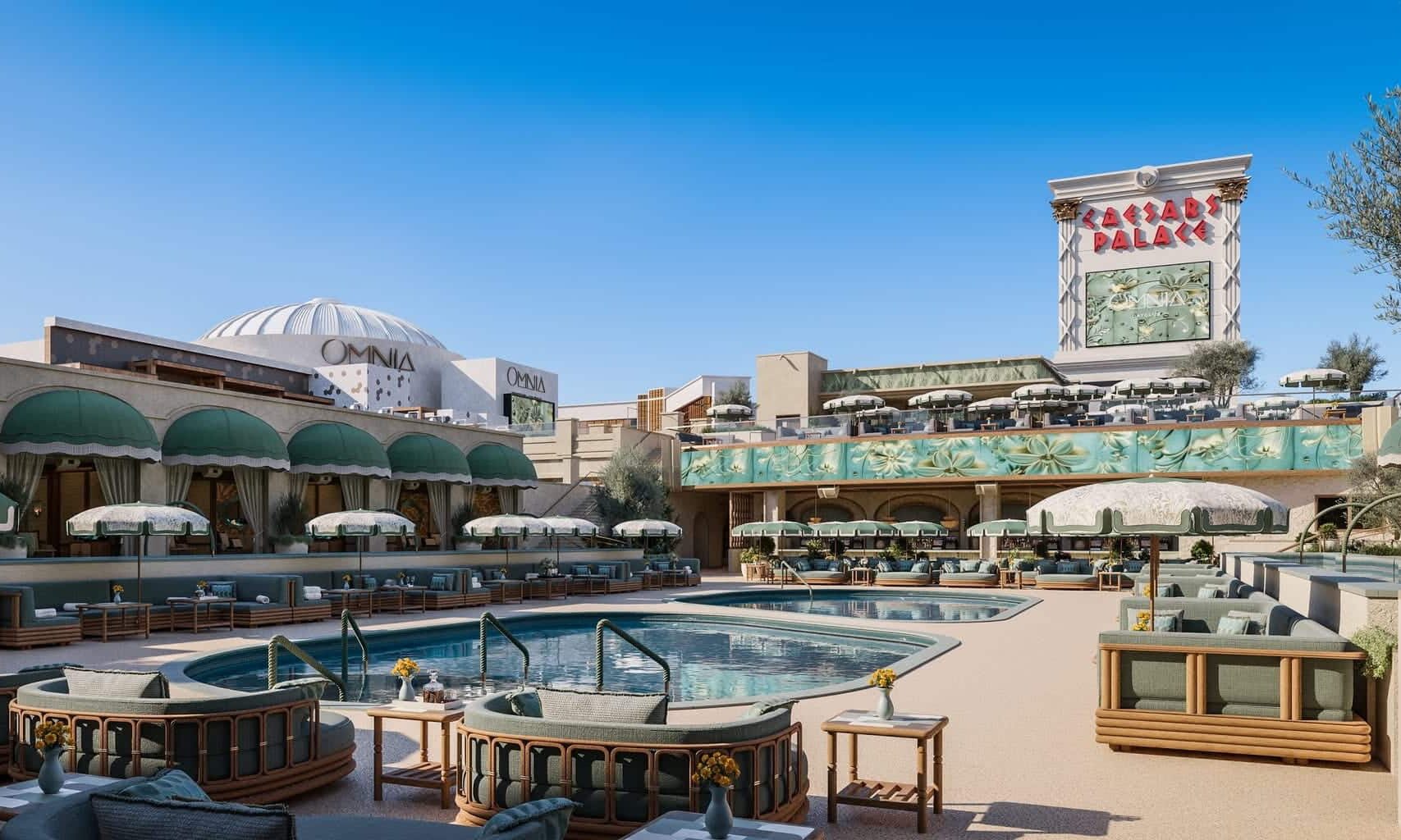 Omnia Dayclub in Las Vegas Omnia Dayclub in Las Vegas