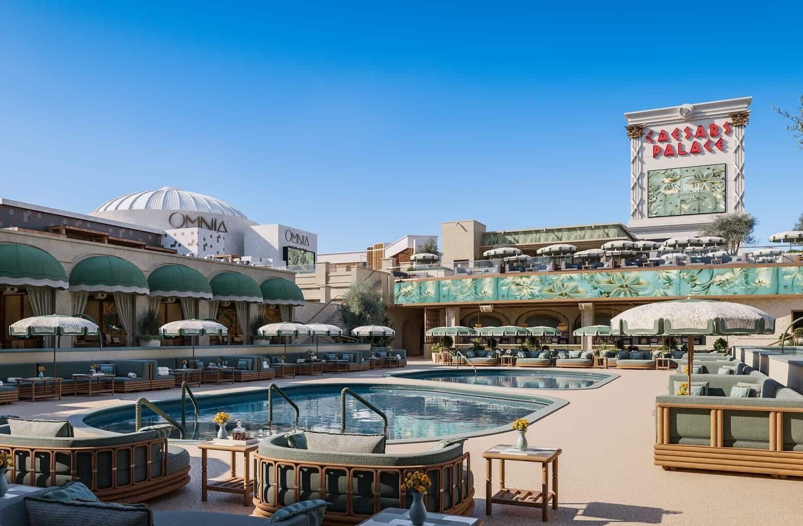 Omnia Dayclub in Las Vegas Omnia Dayclub in Las Vegas