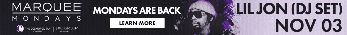Marquee Nightclub Las Vegas Monday takeover