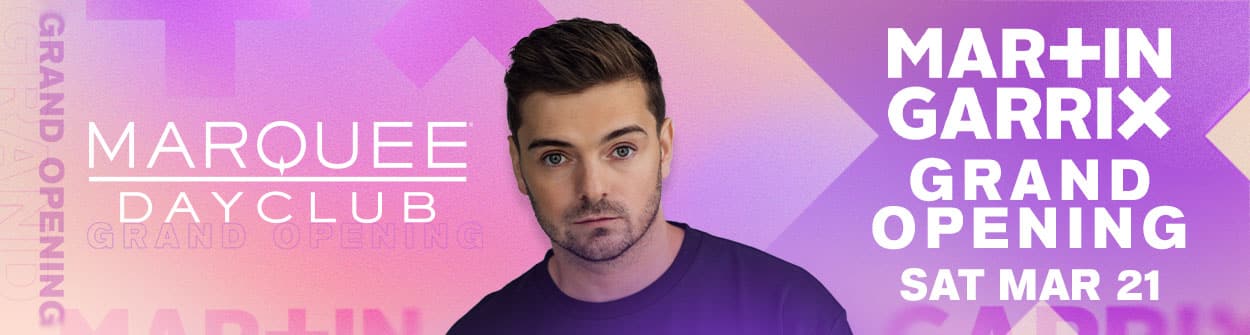 Marquee Dayclub Las Vegas Martin Garrix takeover