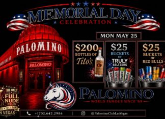 Palomino Club Las Vegas Memorial Day Weekend 2026