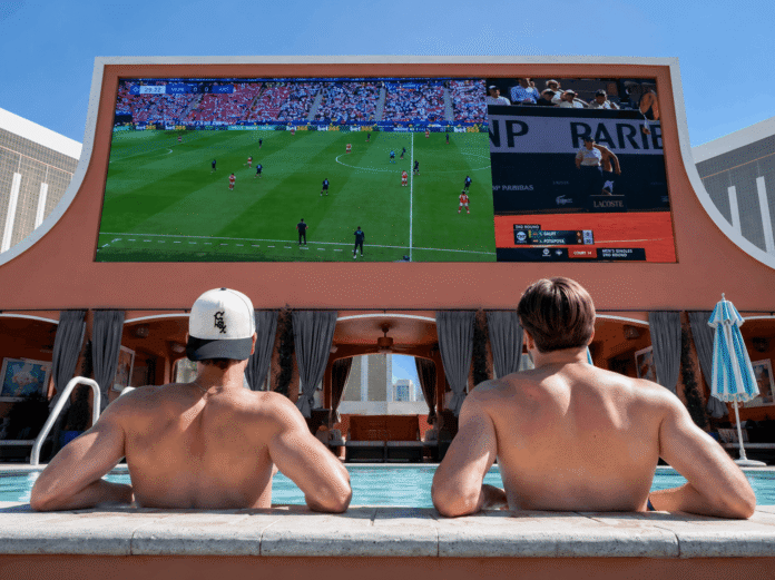 best places to watch sports in Las Vegas - Pool parties & Dayclubs